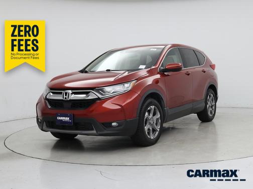 Red 2017 Honda CR-V EX-L