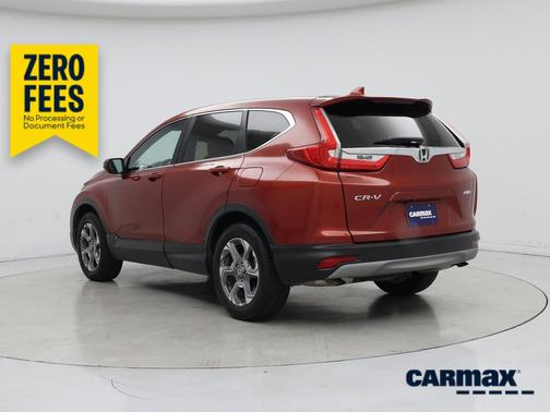 Red 2017 Honda CR-V EX-L
