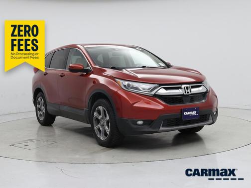 Red 2017 Honda CR-V EX-L