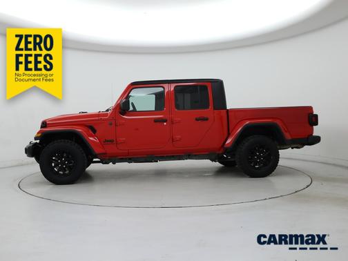 Red 2022 Jeep Gladiator Altitude