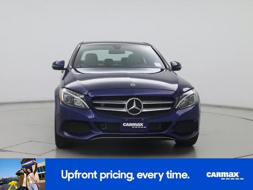 Blue 2018 Mercedes-Benz C-Class