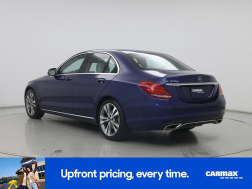 Blue 2018 Mercedes-Benz C-Class