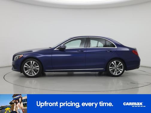 Blue 2018 Mercedes-Benz C-Class