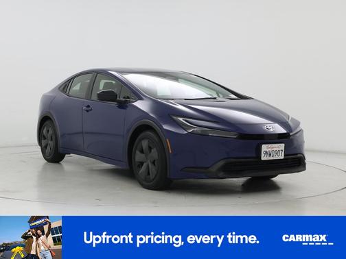 Blue 2024 Toyota Prius LE