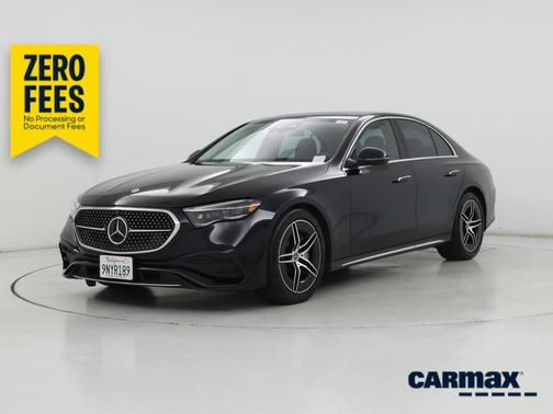 Black 2024 Mercedes-Benz E-Class