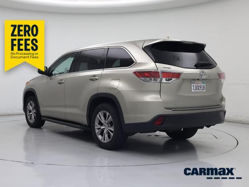Tan 2015 Toyota Highlander LE Plus