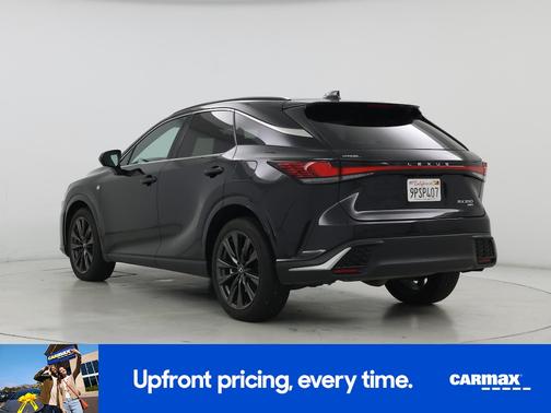 Black 2024 Lexus RX 350 F-SPORT Handling