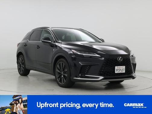 Black 2024 Lexus RX 350 F-SPORT Handling