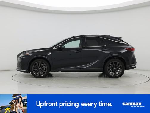 Black 2024 Lexus RX 350 F-SPORT Handling