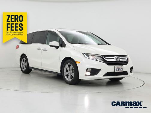 White 2019 Honda Odyssey EX-L