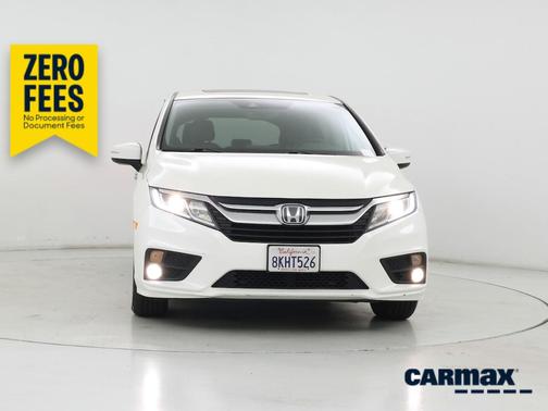 White 2019 Honda Odyssey EX-L