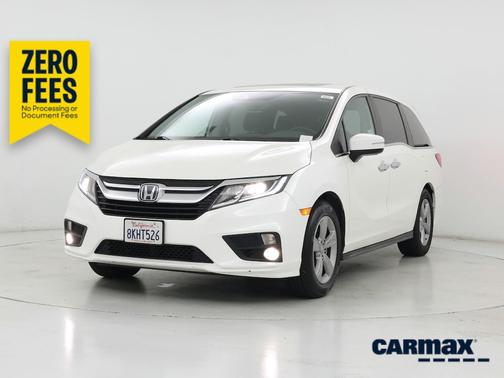 White 2019 Honda Odyssey EX-L