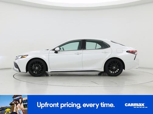 White 2021 Toyota Camry XSE