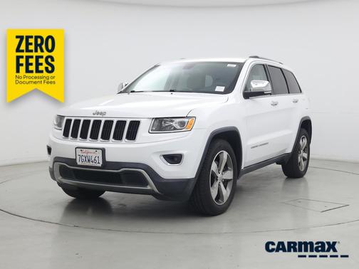 White 2015 Jeep Grand Cherokee Limited