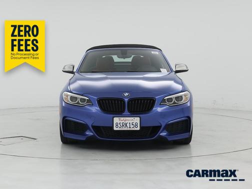 Blue 2017 BMW M240 I