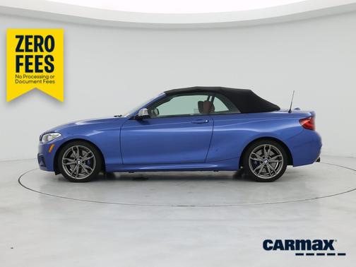 Blue 2017 BMW M240 I