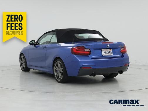 Blue 2017 BMW M240 I