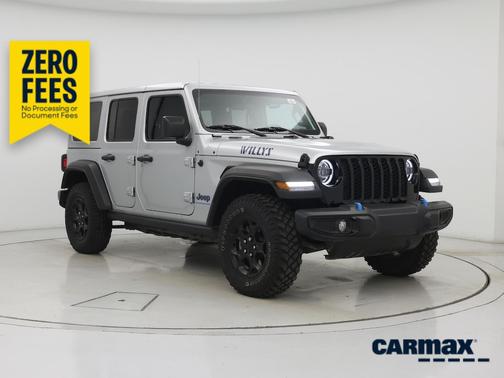 Silver 2023 Jeep Wrangler 4xe Willy's