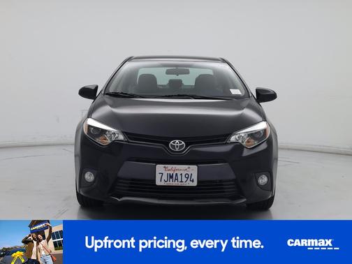 Black 2015 Toyota Corolla LE Plus