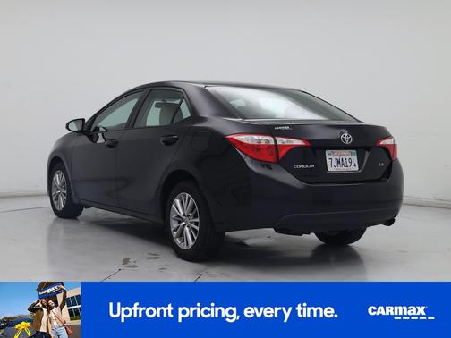 Black 2015 Toyota Corolla LE Plus