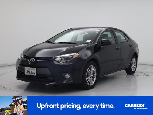 Black 2015 Toyota Corolla LE Plus