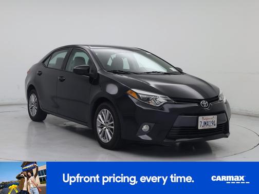 Black 2015 Toyota Corolla LE Plus