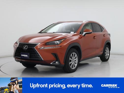 Orange 2021 Lexus NX 300h