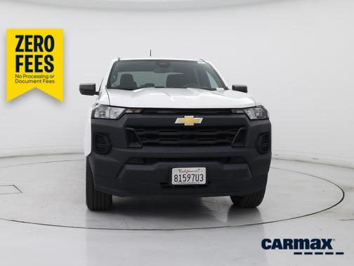 White 2023 Chevrolet Colorado Work Truck