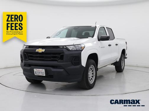 White 2023 Chevrolet Colorado Work Truck