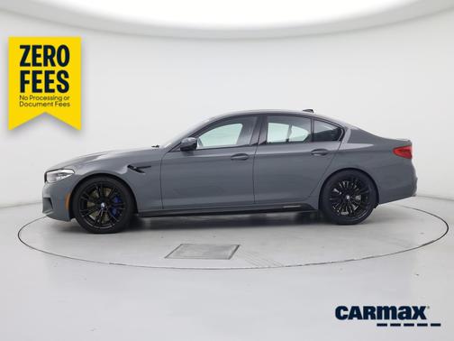 Gray 2019 BMW M5
