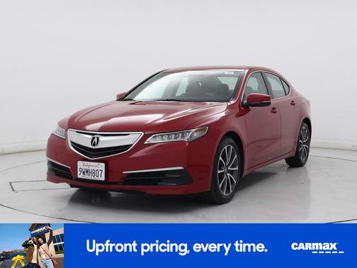 Red 2017 Acura TLX