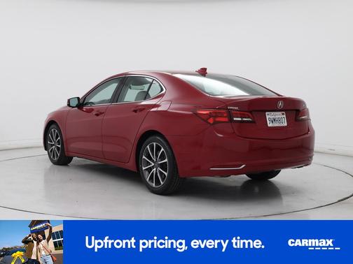 Red 2017 Acura TLX