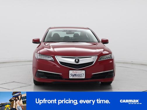 Red 2017 Acura TLX