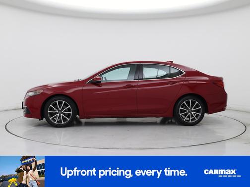 Red 2017 Acura TLX
