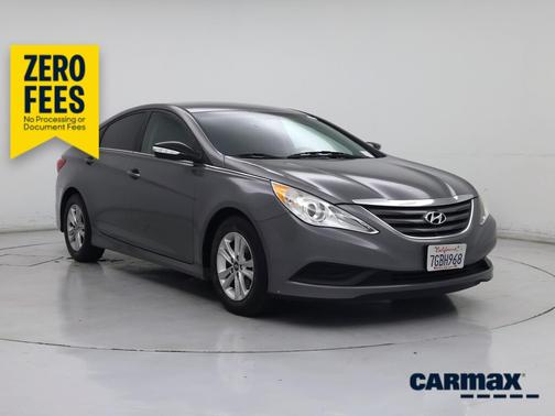 Gray 2014 Hyundai SONATA GLS