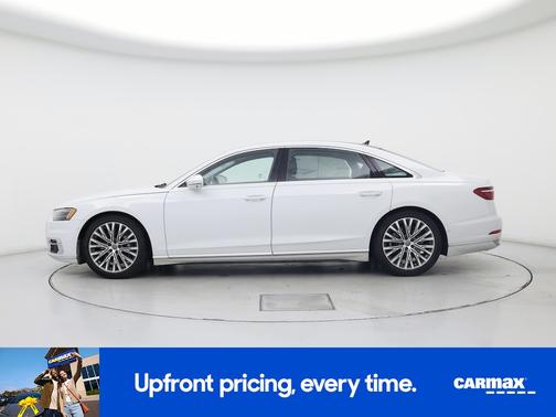White 2019 Audi A8 L
