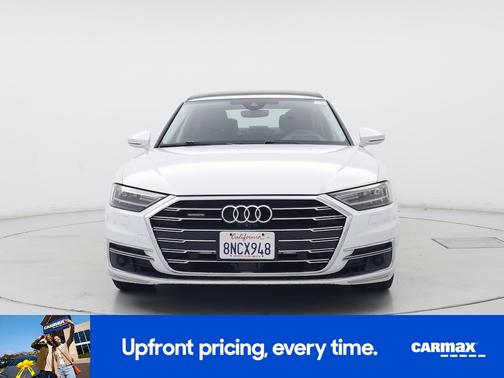 White 2019 Audi A8 L