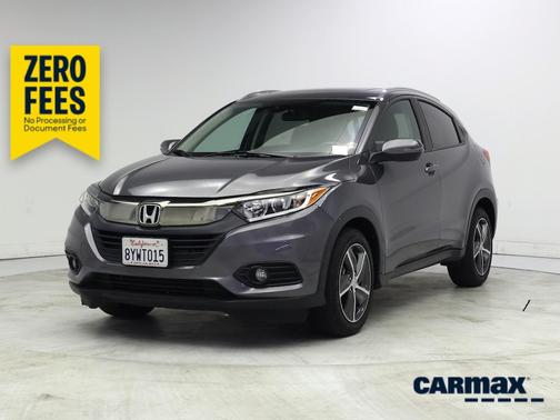 Gray 2022 Honda HR-V EX
