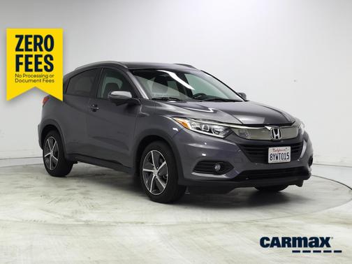 Gray 2022 Honda HR-V EX