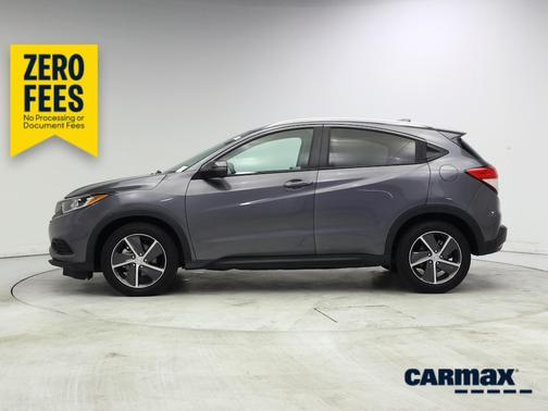 Gray 2022 Honda HR-V EX