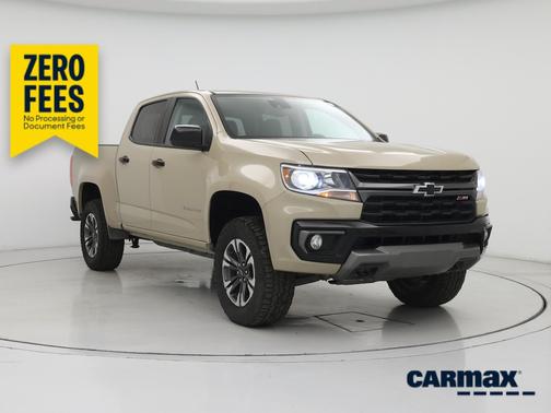 Tan 2021 Chevrolet Colorado Z71