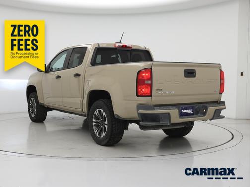 Tan 2021 Chevrolet Colorado Z71