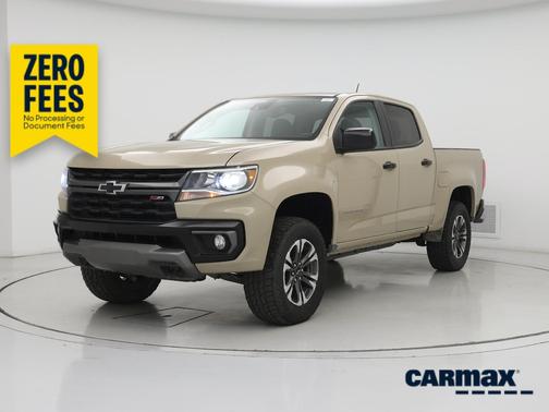 Tan 2021 Chevrolet Colorado Z71