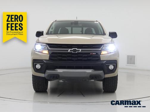 Tan 2021 Chevrolet Colorado Z71