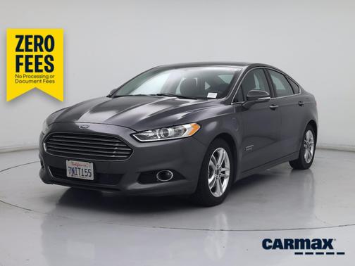 Gray 2015 Ford Fusion Energi Titanium