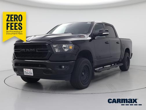 Black 2022 RAM 1500 Lonestar