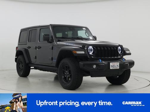 Gray 2024 Jeep Wrangler Willy's