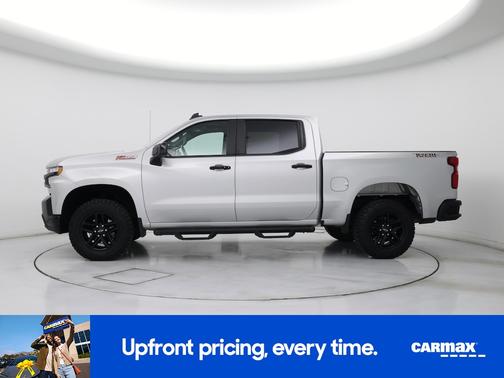 Silver 2021 Chevrolet Silverado 1500 LT Trail Boss
