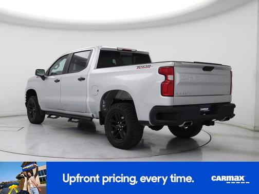 Silver 2021 Chevrolet Silverado 1500 LT Trail Boss