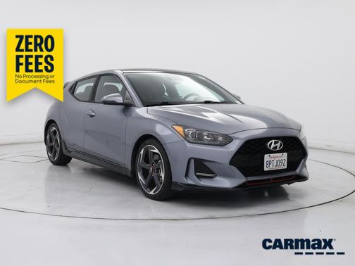 Gray 2020 Hyundai Veloster Turbo